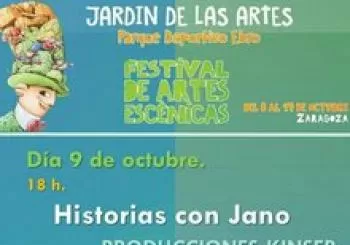EL JARDÍN DE LAS ARTES. HISTORIAS CON JANO. PRODUCCIONES KINSER en Zaragoza