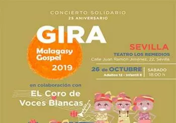 Entradas Gira Malagasy Gospel en Madrid