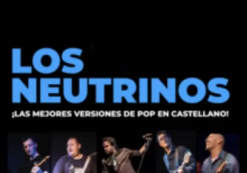 LOS NEUTRINOS | Versiones de pop-rock en castellano | Sala Cien por Cien en Madrid