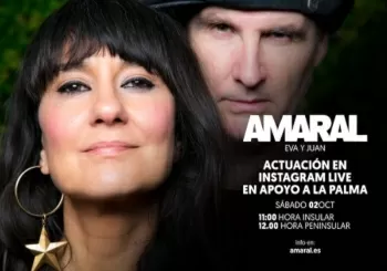 Amaral en Streaming por La Palma