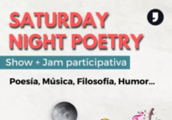 Saturday Night Poetry: Show de poesía, música y humor + Jam en Barcelona