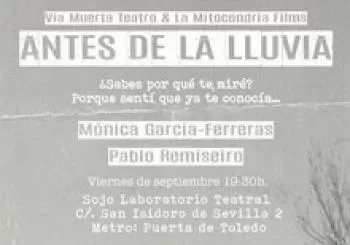 Antes de la lluvia en Madrid