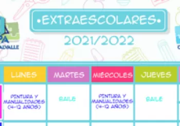 EXTRAESCOLARES 2021/2022 en Plasencia