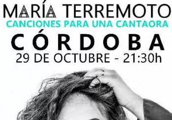 Maria Terremoto Canciones para una cantaora en Córdoba