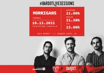 Morrigans en #BardotLiveSessions en Madrid
