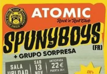 SPUNY BOYS (Live)+ Grupo Sorpresa | Atomic Club en Barcelona
