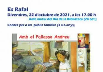 LA NENA QUE ODIAVA ELS LLIBRES amb el Pallasso Andreu a sa Pobla