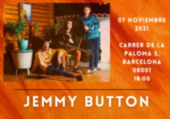 LAS BRUMAS + JEMMY BUTTON en vivo en Inusual Project en Barcelona