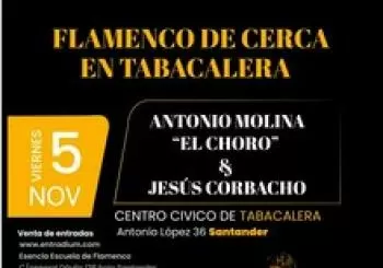 Flamenco de cerca en Tabacalera en Santander