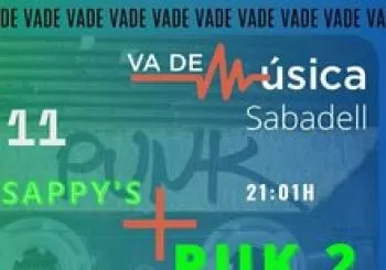 The Sappy’s + Puk 2 al VADE en Sabadell
