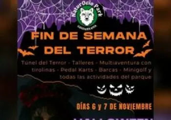 FIN DE SEMANA DEL TERROR NATUROCIO PARK GUADARRAMA (DOMINGO)