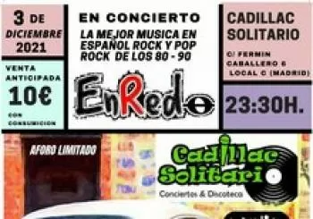 Enredo - Tributo Pop-Rock 80 y 90 en Madrid