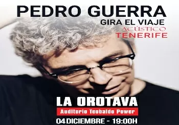 Pedro Guerra en Tenerife