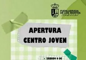 CENTRO JOVEN SÁBADO 6 DE NOVIEMBRE en FUENLABRADA DE LOS MONTES