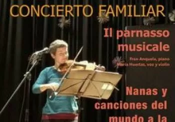 Concierto familiar. Nanas y canciones del mundo a la luz de las estrellas en DAIMIEL