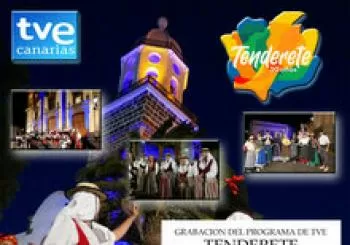 Grabación del programa Tenderete de TVE en Gáldar