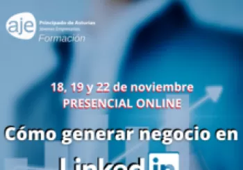 Formación Cómo generar negocio en linkedin - online en Asturias