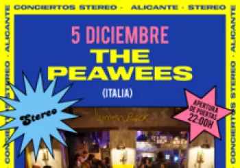 The Peawees en Stereo Alicante