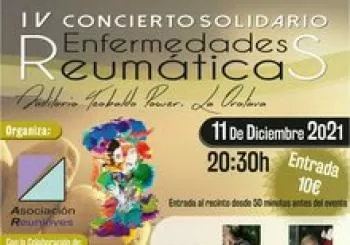 Concierto Solidario Enfermedades Reumáticas en el Auditorio Teobaldo Power en La Orotava