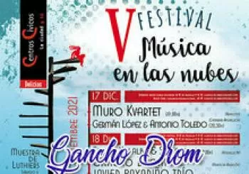 MÚSICA EN LAS NUBES. Gancho Drom + Javier Paxariño Trío en Zaragoza
