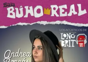 Los Acústicos de LongBrit: ANDREA BORRÁS (Sala Búho Real) en Madrid