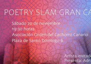 Poetry Slam Gran Canaria 20 de Noviembre 2021 en Las Palmas de Gran Canaria