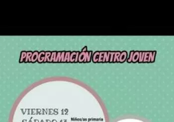 CENTRO JOVEN 12, 13 Y 14 de NOVIEMBRE en Fuenlabrada de los Montes
