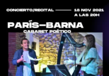 PARÍS-BARNA (Cabaret poético)- Concierto/recital en Barcelona