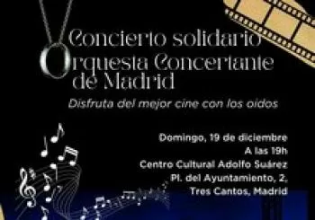 Concierto Solidario Orquesta Concertante de Madrid en Tres Cantos