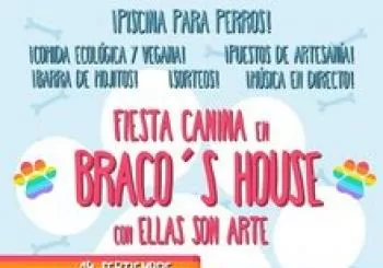 Evento Perruno Ellas son Arte y Braco's House . En Fuente el Saz del Jarama