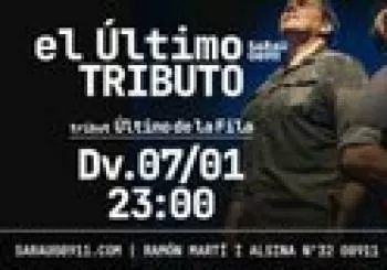 Tribut al Último de la fila amb el Último tributo en Barcelona