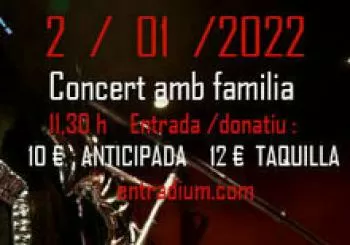 Concierto de rock Solidario en familia en Terrassa