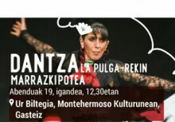 Actuación de Danza con “La Pulga” “En un bosque de hilos y manchas” + Dibupote en Vitoria-Gasteiz