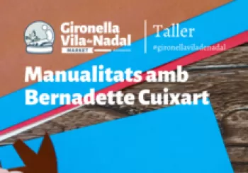 Manualitats amb Bernadette Cuixart en Gironella