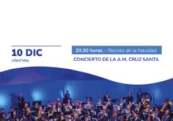 RECINTO DE LA NAVIDAD: CONCIERTO DE LA A.M. CRUZ SANTA en Los Realejos