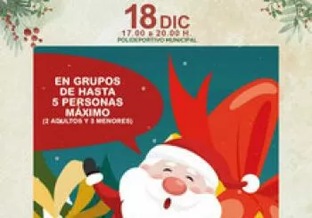 LLEGADA DE PAPÁ NOEL A LA VILLA DE MOYA en .