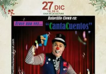 ÉRASE UNA VEZ…CUENTACUENTOS POR RAFAELILLO CLOWN en Villa de Moya