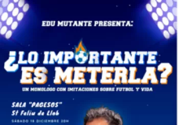 EDU MUTANTE - ST. FELIU LLOB en Sant Feliu de Llobregat