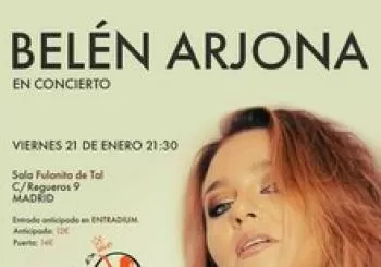 BELÉN ARJONA EN CONCIERTO en Madrid