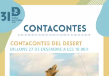 Contacontes del desert - Diada de Mallorca 2021 en Palma