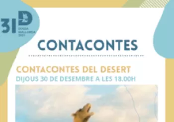 Contacontes del deser - Diada de Mallorca 2021 en Palma