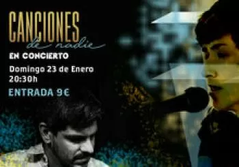 Canciones de Nadie en concierto en Barcelona