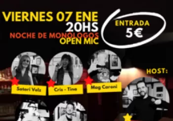 Viernes de Monólogos Cómic@s de Barcelona