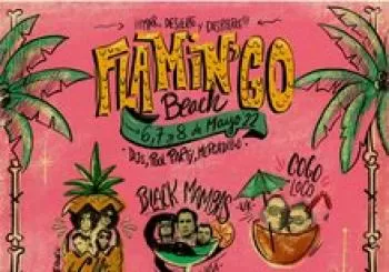 Flamin'Go Beach! 6/7/8 Mayo 2022 en Los Escullos, Cabo de Gata.