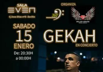 Gekah en Concierto en Sevilla