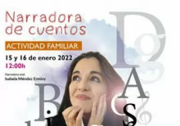 Narradora de cuentos ¡Cosas de sapos! en Málaga