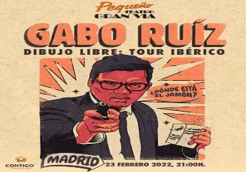 Gabo Ruiz - Dibujo libre en Madrid