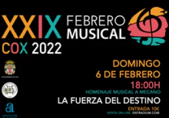 La Fuerza del destino (Homenaje musical a Mecano) en Cox