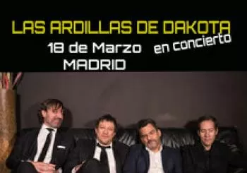 Las Ardillas de Dakota en concierto en Madrid