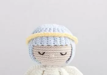 La Crochetería: Alma: Teje un amigurumi ángel | Alma: Crochet an Angel Amigurumi. En Barcelona